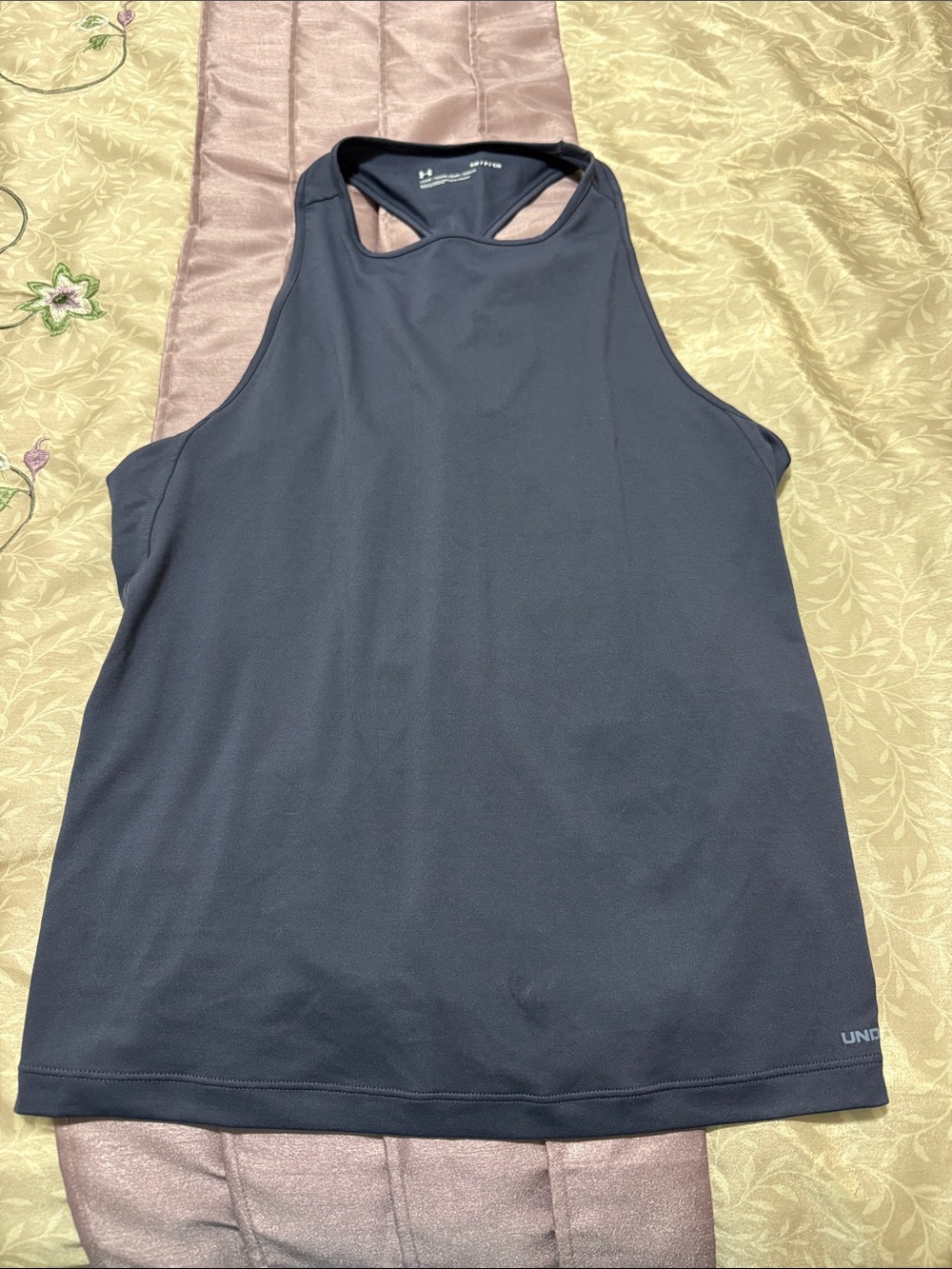 Under Armour Women's Navy Racerback Performance Tank